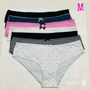 M - New 7 pieces Next Cotton Low-Rise Panties